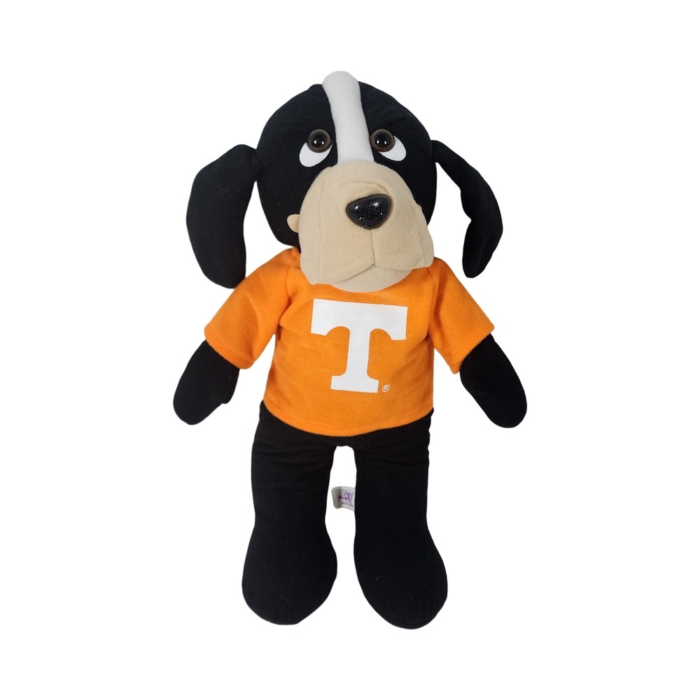 Tennessee Volunteers Smokey Mascot Plush Dog 12 Inch Orange Jersey NCAA Vols